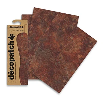 Obrázek Décopatch C808C blistrové balení se 3 stejnými archy č. 808, 30 x 40 cm, 1