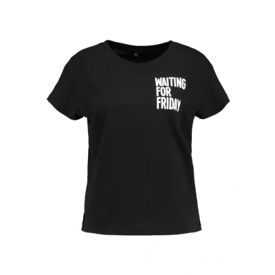 Obrázek Mister TEE Ladies Waiting FOR Friday BOX Triko s potiskem, Ženy, Velikost: XS, Black