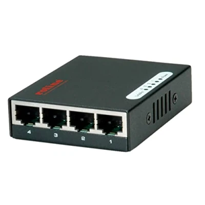 Obrázek ROLINE Gigabit Ethernet Switch, Pocket, 4 porty