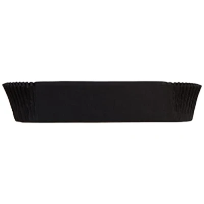 Obrázek DECORA 0339765 CF 800 PAPIERFÖRMCHEN SCHWARZ ECLAIR 135X35XH25 MM, 13.5 x 3.5 2.5 cm