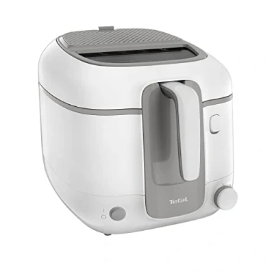 Obrázek Tefal Fritéza Super Uno Access FR3100 kapacita 2,2 l díly vhodné do myčky filtr zápachu vyjímatelná nádoba bílá/šedá