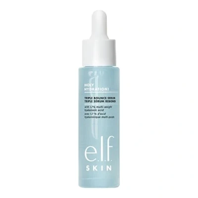 Obrázek e.l.f. SKIN svatá hydratace! sérum Triple Bounce, 1,7% s kyselinou hyaluronovou pro plnou, pružnou pokožku, skvělé hydratační, suchou veganské a netestované na zvířatech