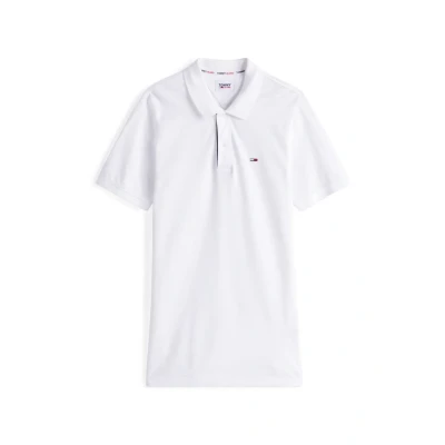 Obrázek Tommy Jeans Original FINE SLIM FIT Polotričko, Muži, Velikost: XS, Classic white