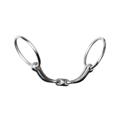 Obrázek Harry&#039;s Horse Loose ring snaffle Double joint mouthpiece Anatomic 14mm