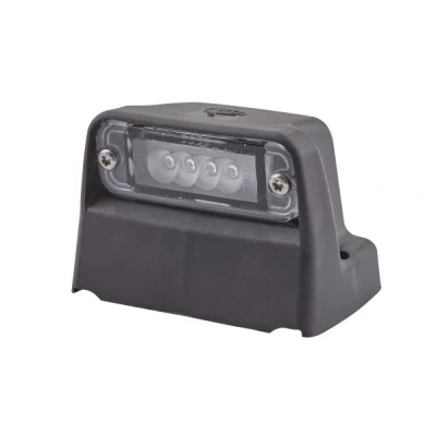 Obrázek HELLA 2KA 010 278 321 osvětlení SPZ registrační značky přívěs LED 12V nástavba/připojení šroubu CCC/SAE/ADR/GGVS Konektor: Plochá zástrčka boční nástavba/venkovní
