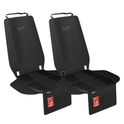 Obrázek ATHLON TOOLS 2x podložka pro dětskou sedačku s boční ochranou optimální tvar kompatibilní Isofix silně polstrovaná dětské sedačky, sedačky a vyvýšené patentovaný design