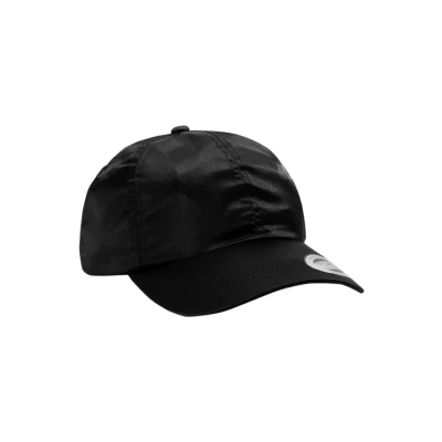 Obrázek Flexfit Low Profile Saténová kšiltovka unisex pro dámy a pány z lesklé saténové látky Satin Cap jednotná velikost černá