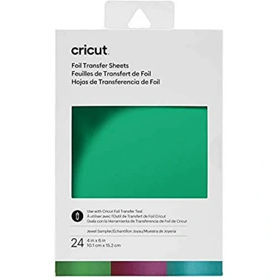 Obrázek Cricut 2008715, Juwelen Transferfolien Sampler, (24 Stück), 10.1 cm x 15.2 (4&quot; 6&quot;)