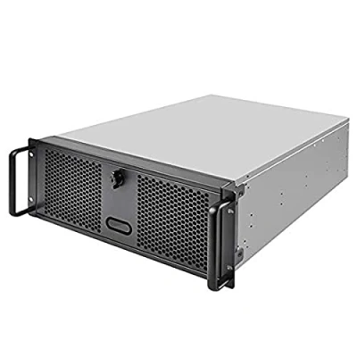 Obrázek Silverstone SST RM400 4U Rackmount Server Gehäuse, Unterstützt Mainboards bis SSI Ceb und ATX (PS2)/Mini Redundante Netzteile