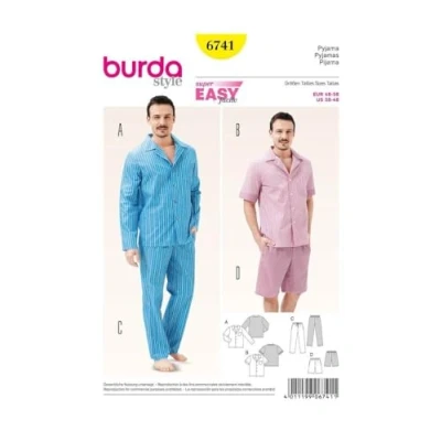 Obrázek Burda Schnittmuster 6741 Schlafanzüge Weiß