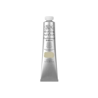 Obrázek Winsor &amp; Newton 2337217 profesionální akrylová barva v umělecké kvalitě, vysoká brilantnost barev a krycí síla, archivní kvalita, 200 ml tuba šedá (Davy&#039;s Grey)