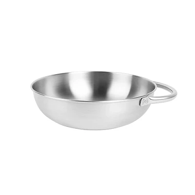 Obrázek Tatonka Miska Bowl with Grip, 18 x 5 cm, stříbrná