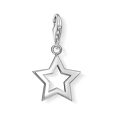 Obrázek Thomas Sabo Dámský elegantní přívěsek nejlepší maminka Best Mom Charm, Sterlingové stříbro, Bez drahokamu