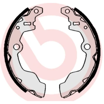Obrázek Brembo S78503 brzdové čelisti, počet 4