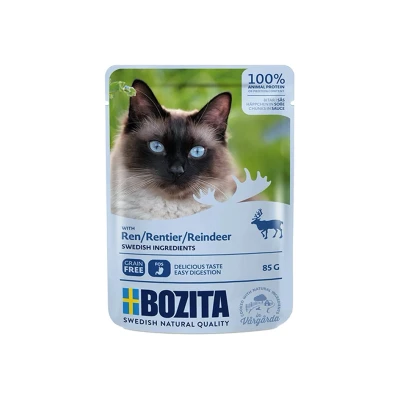 Obrázek Kapsička BOZITA Cat Adult sob v omáčce 85g