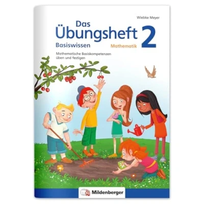 Obrázek Das Übungsheft Basiswissen Mathematik 2: Mathematische Basiskompetenzen üben und festigen