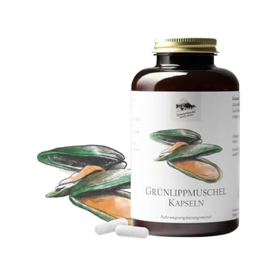Obrázek Kapsle ze slávky zelenoústé, 300 kapslí na 35 měsíců, doplněk stravy s koncentrátem 500 mg kapsli, prémiová kvalita