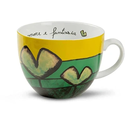 Obrázek Egan PAF03/1 V Frühstückstasse, Porzellan, Grün, 1 Stück (1 Stück)