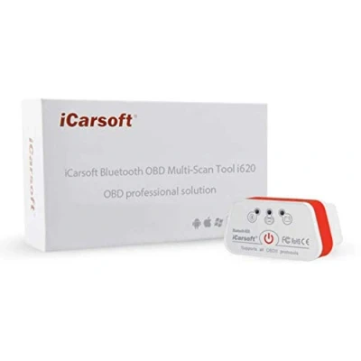 Obrázek iCarsoft i620 Bluetooth diagnostika pro Android, bílá červená
