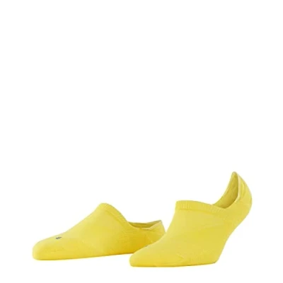 Obrázek FALKE Dámské Cool Kick Neviditelné návleky prodyšné rychleschnoucí funkční materiál lehké polstrování plyšová podrážka High Cut, chladivé, pohodlné, sportovní, ploché švy na špičce nohy, 1 pár, Žlutá