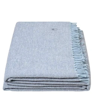 Obrázek Must Relax deka vlněná kvalitní pléd z čisté střižní vlny s třásněmi 130 x 190 cm 505 powder blue od &#039;zoeppritz since 1828&#039;