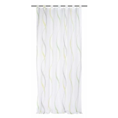 Obrázek Home fashion Smyčkový šátek, umělé vlákno, zelený, 245 cm x 140