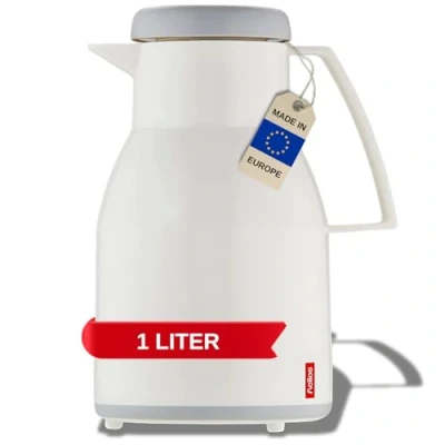 Obrázek Helios 2744001 plastová termoska Wash 1 l, bílá