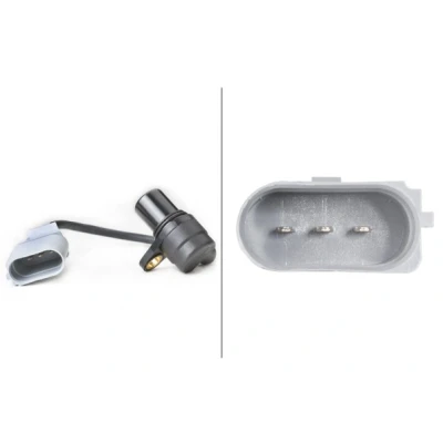 Obrázek HELLA 6PU 009 163 181 Snímač impulzů, kliková hřídel 12V 3pólový kabel: 215 mm s těsněním