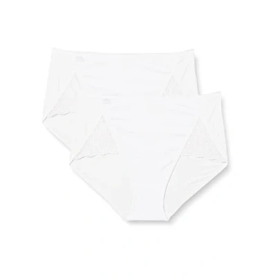 Obrázek Sloggi Purse Sense LUX MAXI 2 PACK Kalhotky, Ženy, Velikost: 38, White