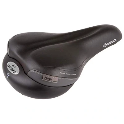 Obrázek Velo Sedlo Plush Air Lastomer, black, 270 x 180 mm