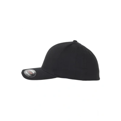 Obrázek Flexfit Unisex Brushed Twill Cap, černá
