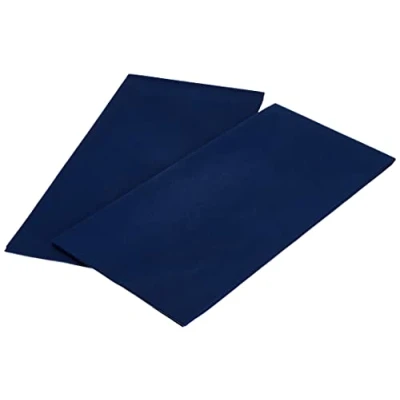 Obrázek Papstar, 20 středových přikrývek, podobných látce, vliesová textilie &quot;soft selection&quot; 80 cm x tmavě modrá, #82330
