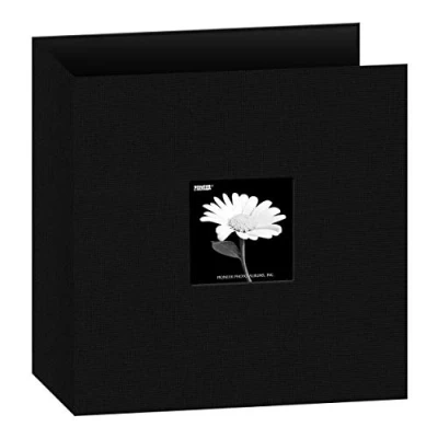 Obrázek Pioneer 8 1/5,1 cm von 27,9 3 Ring Stoff Rahmen Cover Memory Binder, tief schwarz