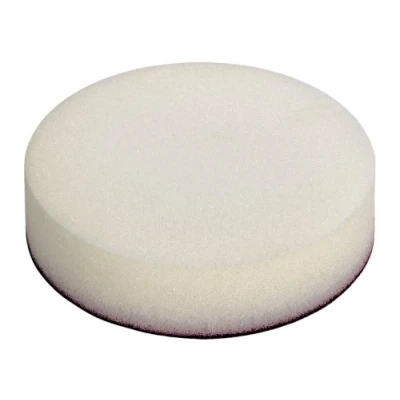 Obrázek wolfcraft Lešticí houbička, Ø 125 mm I 5876000 pro nanášení leštidel a vosků na plech, neželezné kovy, ušlechtilou ocel (INOX), dřevo, karoserie