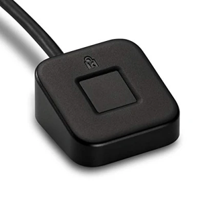 Obrázek Kensington VeriMark Desktop Fingerprint Key, Biometrische Fingerabdruck Authentifizierung, Identitätsleser, Erkennungstechnologie für Ihren PC, Schwarz, K62330WW