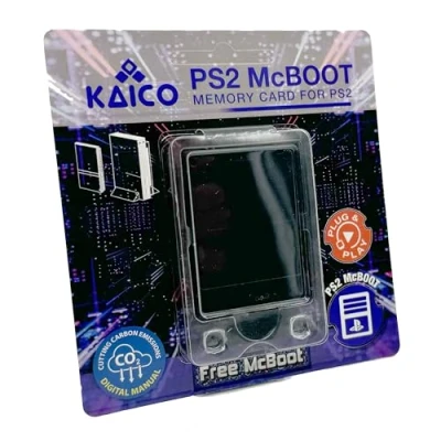 Obrázek Kaico Free McBoot 8MB PS2 paměťová karta s FMCB 1.966 pro Sony Playstation 2 vaše Plug and Play CFW