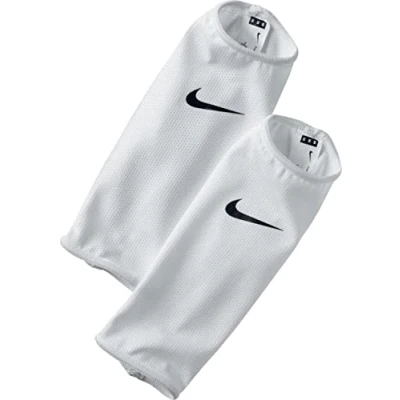 Obrázek Nike Unisex Adult Guard Lock Sleeves ponožky, bílé/černé/černé, L