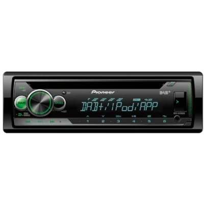 Obrázek Pioneer DEH S410DAB 1din autorádio CD tuner s dab+ a RDS MP3 vstup USB AUX ovládání iPhone ARC App 5pásmový ekvalizér RGB osvětlení, m. dab+,