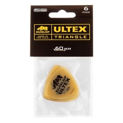 Obrázek Médiators Jim Dunlop 0,60 mm Ultex Triangle sáček de 12