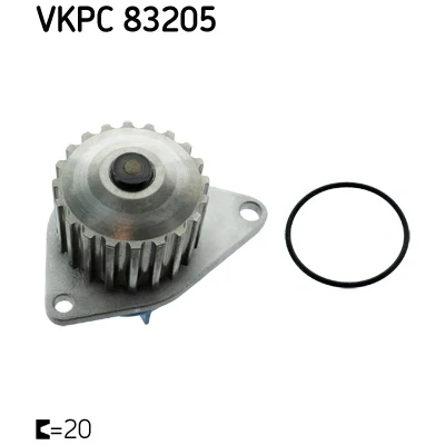 Obrázek Vodní čerpadlo SKF VKPC 83205