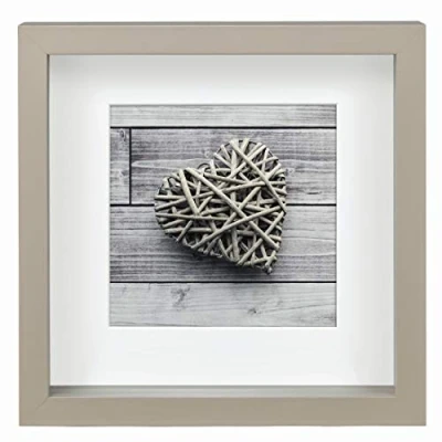 Obrázek Hama Scala Taupe Standständer mit Hintergrundbeleuchtung Rahmen (MDF, Taupe, Standfuß Hintergrundbeleuchtung, 15 x cm, Platz, Reflektierend)