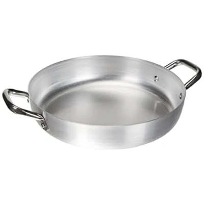 Obrázek Pentole Agnelli Pánev hliník 2 rukojeti, ušlechtilá ocel 28 cm