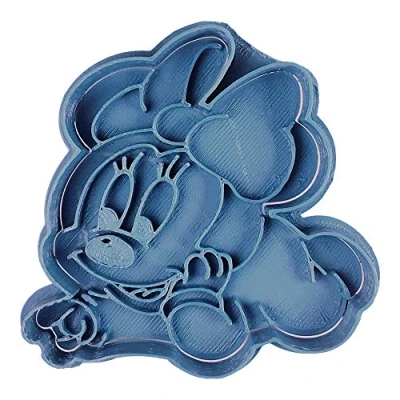 Obrázek Cuticuter Baby Disney Minnie 2 Ausstechform, Blau, 8 x 7 1.5 cm