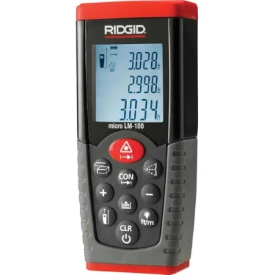 Obrázek RIDGID 36158 micro LM 100 laserový dálkoměr, digitální dálkoměr do 50 m