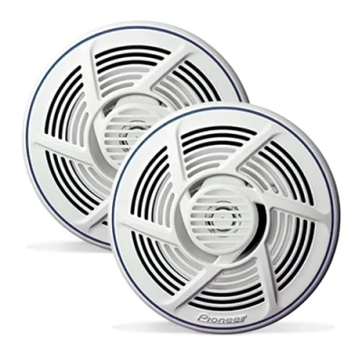 Obrázek Pioneer TS MR 1640 16 cm 2cestný koaxiální reproduktor odolný vůči slané vodě 160 W bílý