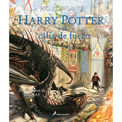 Obrázek Harry Potter y el cáliz de fuego (Harry [edición ilustrada] 4)