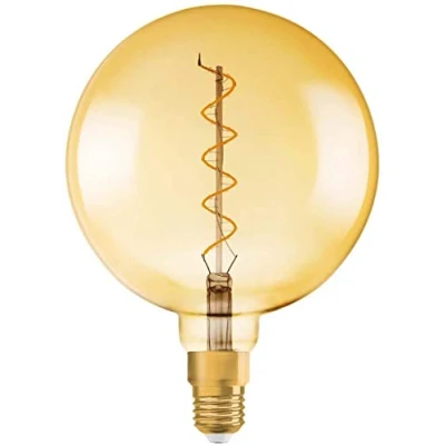Obrázek LED žárovka od Osram patice: E27 teplá bílá 2000 K vintage 1906