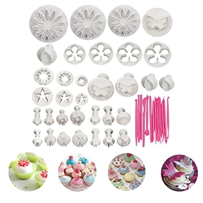 Obrázek VONUOBEY 47 teiliges Kuchenformen Set für Fondant, Zuckerguss, Ausstechformen
