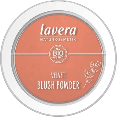 Obrázek Lavera Velvet Blush Powder Rosy Peach 01 meruňková bio mandlový olej &amp; vitamin E matná sametová textura (1 x 5g)