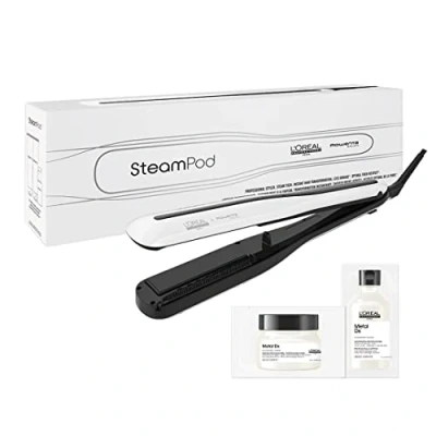 Obrázek L&#039;Oréal Professionnel SteamPod 3 parní žehlička na vyhlazení a lokny se šamponem maskou pro testování